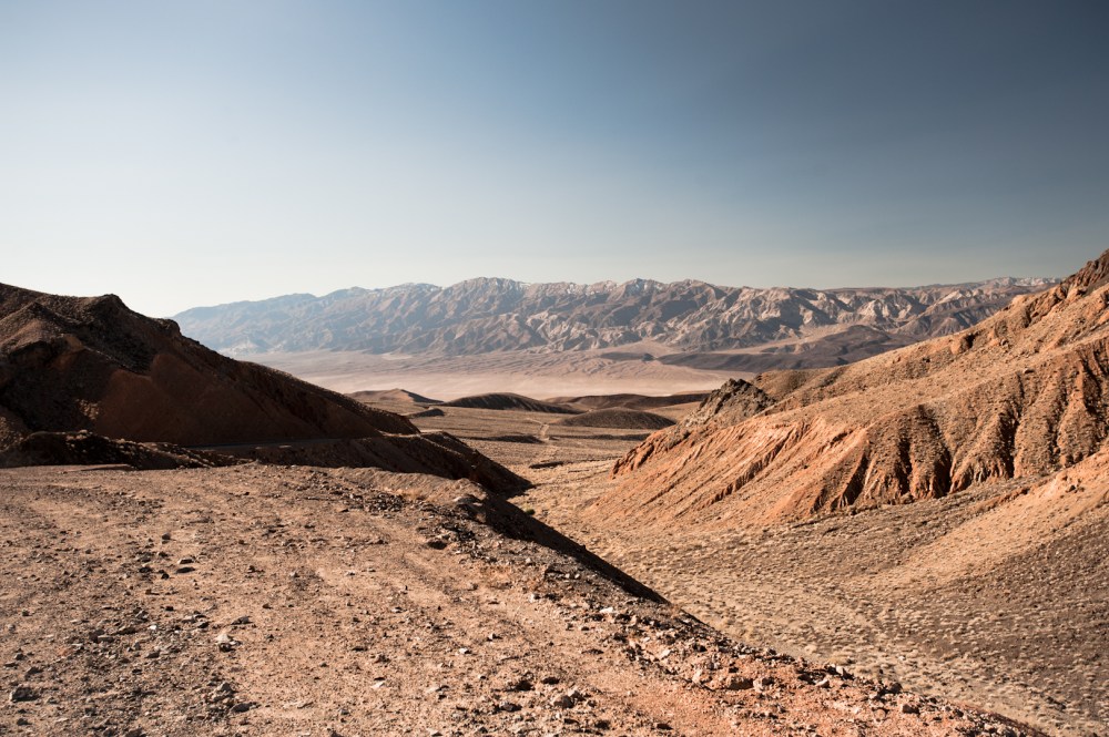 Exiting Titus Canyon